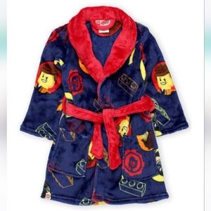 Boy's Lego Movie 2 The Second Part Fleece Bathrobe